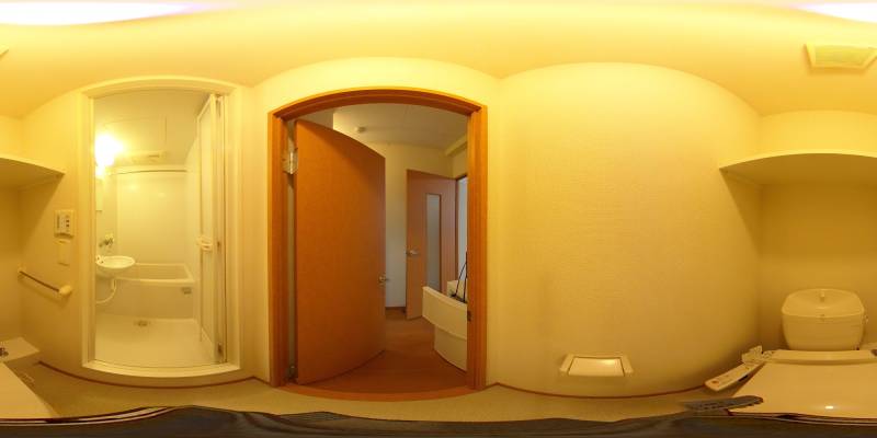 パノラマ画像トイレ