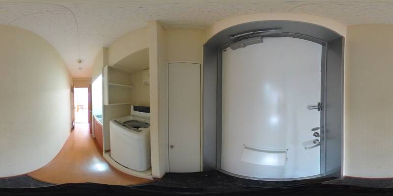 パノラマ画像玄関