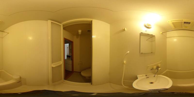 パノラマ画像バスルーム