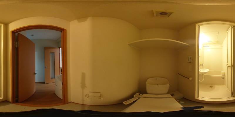 パノラマ画像トイレ