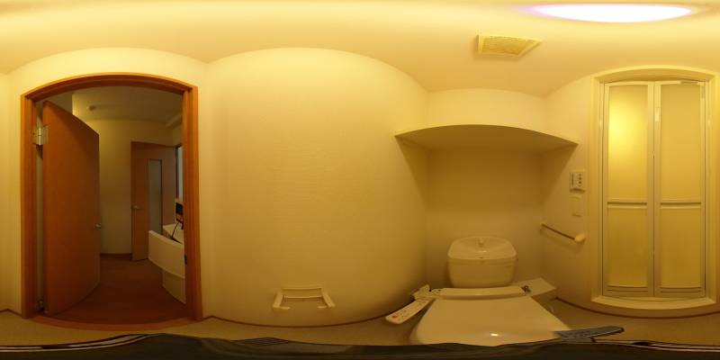 パノラマ画像トイレ