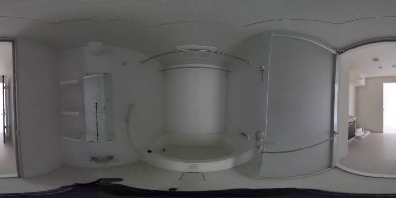 パノラマ画像バスルーム