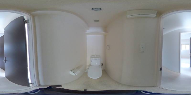 パノラマ画像トイレ