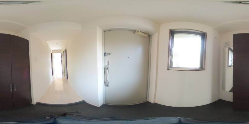 パノラマ画像玄関