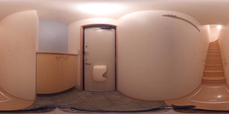 パノラマ画像玄関