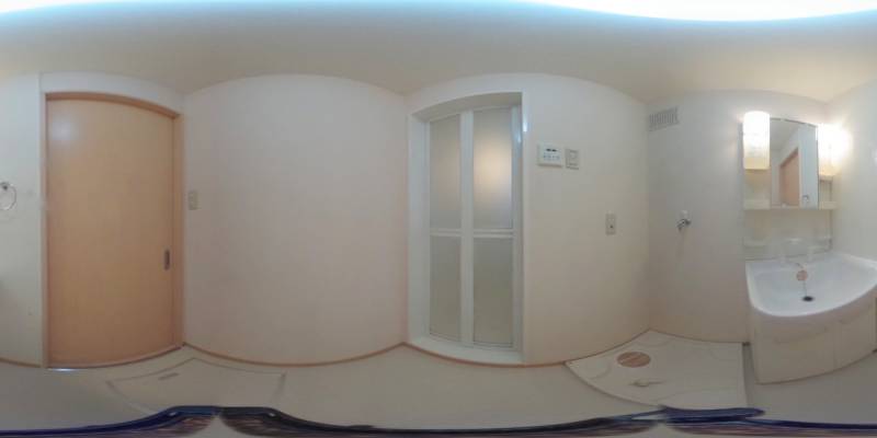 パノラマ画像洗面所