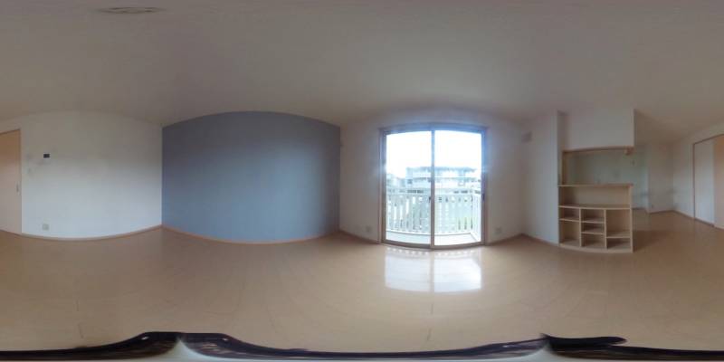 パノラマ画像リビング