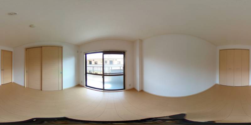 パノラマ画像洋室