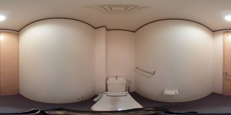 パノラマ画像トイレ