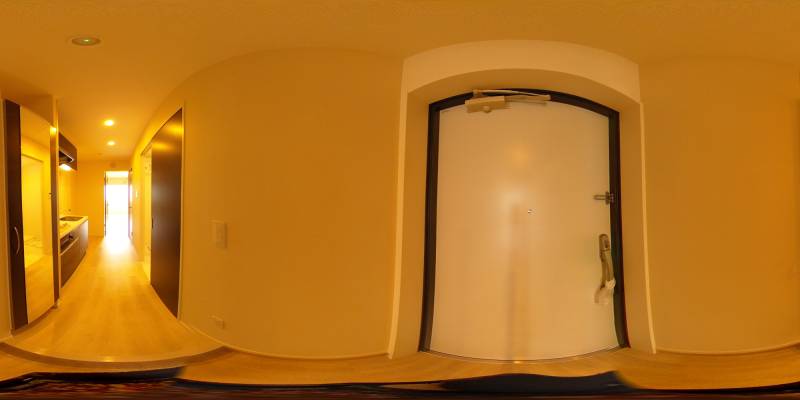 パノラマ画像玄関