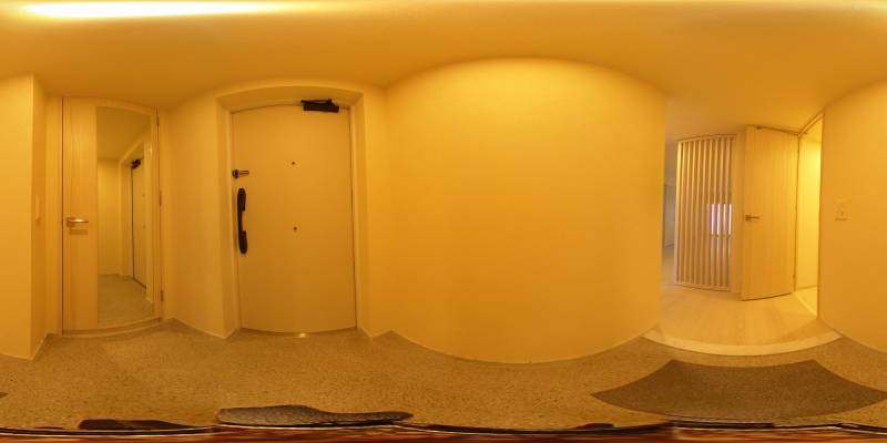 パノラマ画像玄関