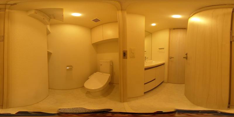 パノラマ画像トイレ