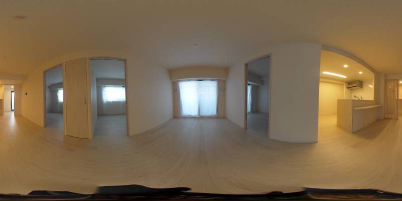 パノラマ画像洋室