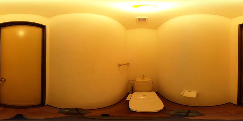 パノラマ画像トイレ