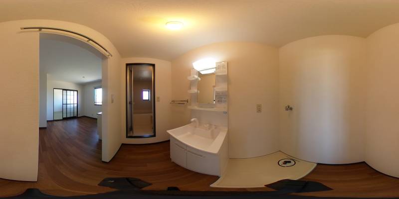 パノラマ画像洗面所