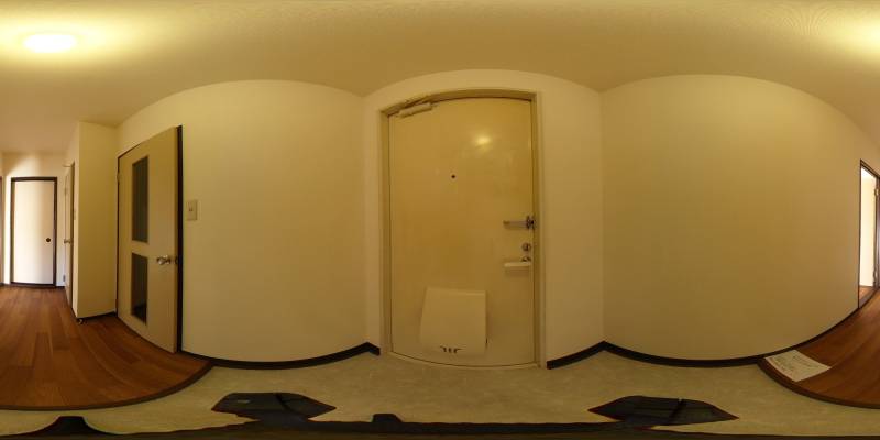 パノラマ画像玄関