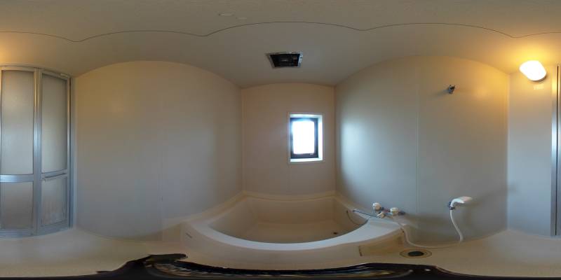 パノラマ画像バスルーム