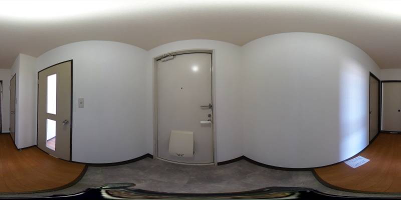 パノラマ画像玄関