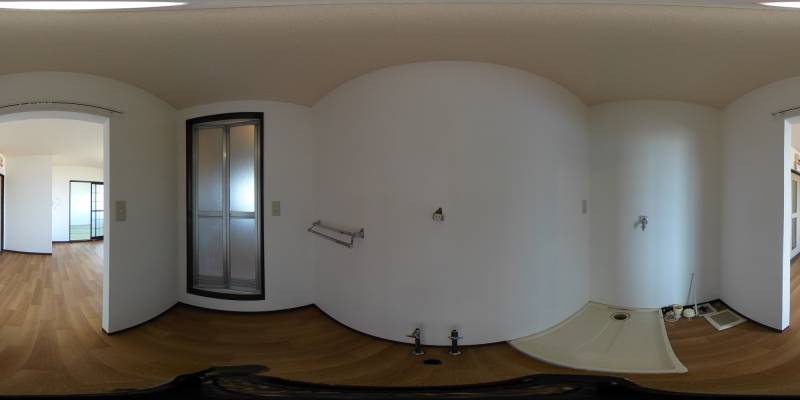 パノラマ画像洗面所