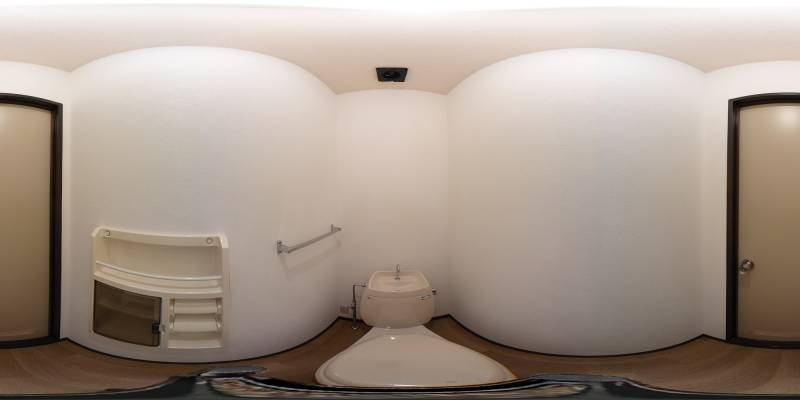 パノラマ画像トイレ