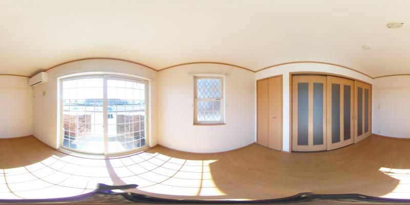 パノラマ画像洋室