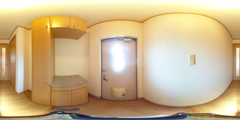 パノラマ画像玄関