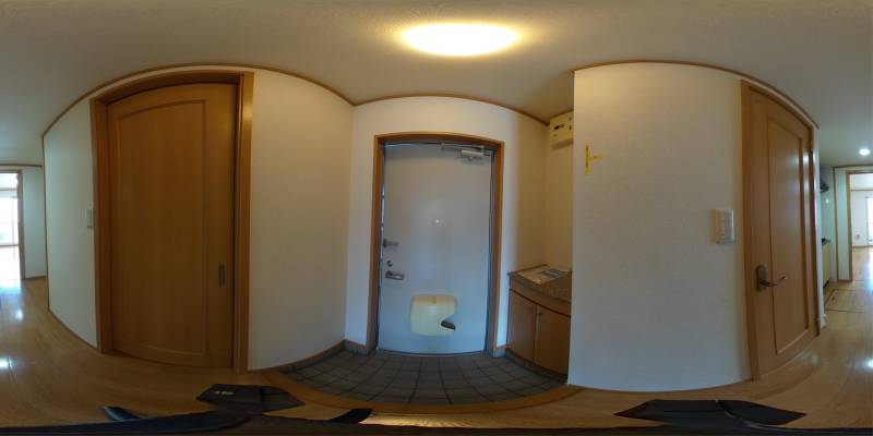 パノラマ画像玄関