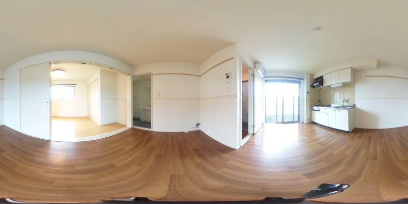 パノラマ画像リビング