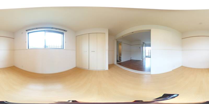 パノラマ画像洋室