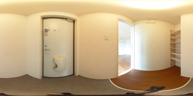 パノラマ画像玄関