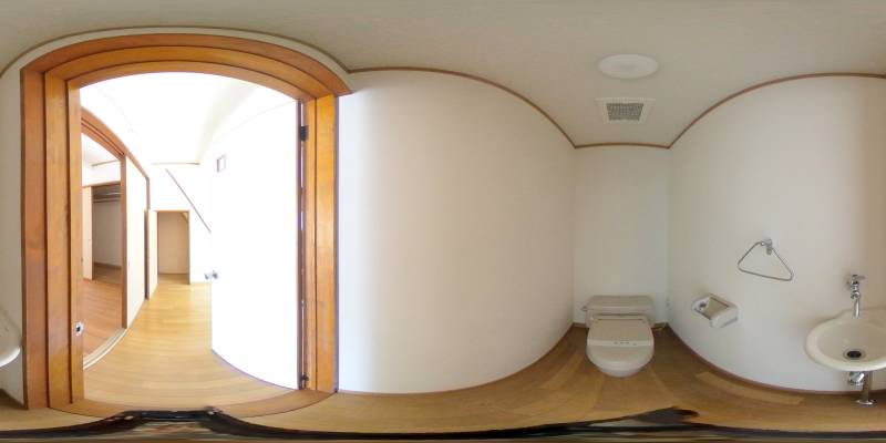 パノラマ画像トイレ