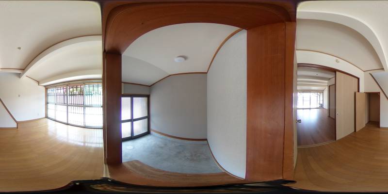 パノラマ画像玄関