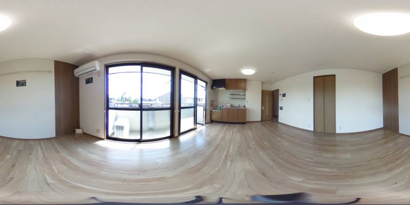 パノラマ画像リビング