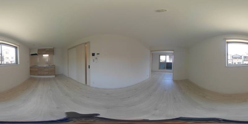 パノラマ画像リビング