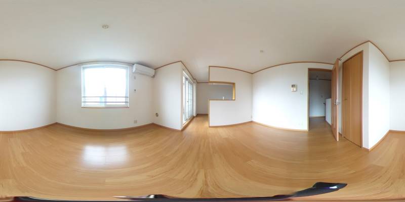 パノラマ画像リビング