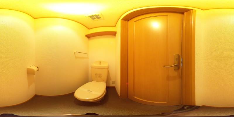 パノラマ画像トイレ