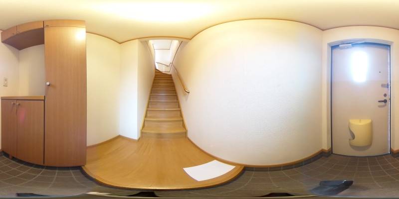 パノラマ画像玄関