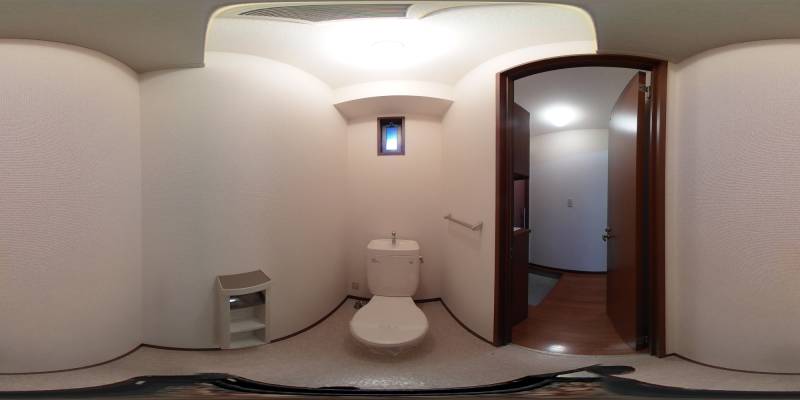 パノラマ画像トイレ