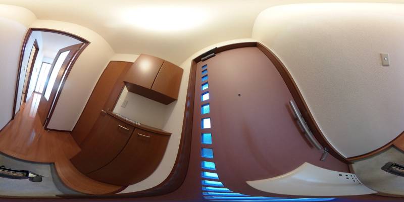 パノラマ画像玄関