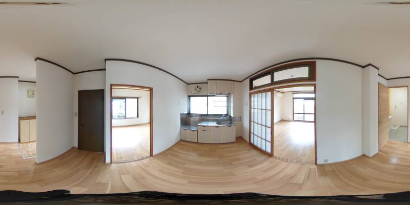パノラマ画像洋室
