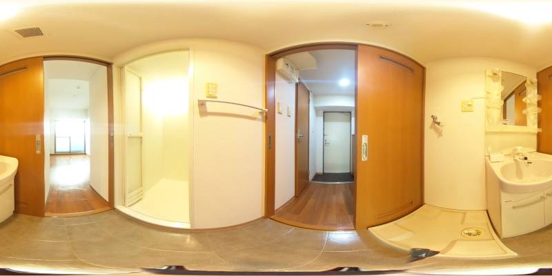 パノラマ画像洗面所