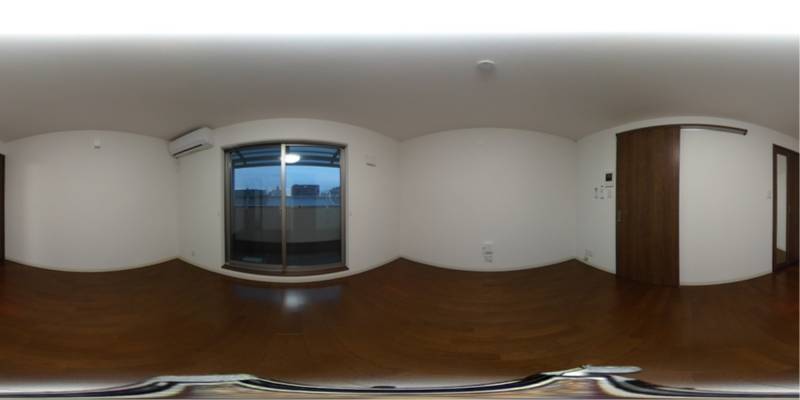 パノラマ画像リビング