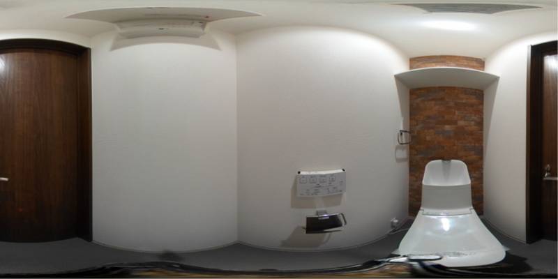 パノラマ画像トイレ