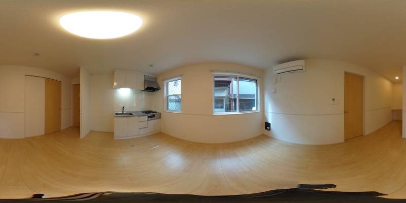 パノラマ画像リビング