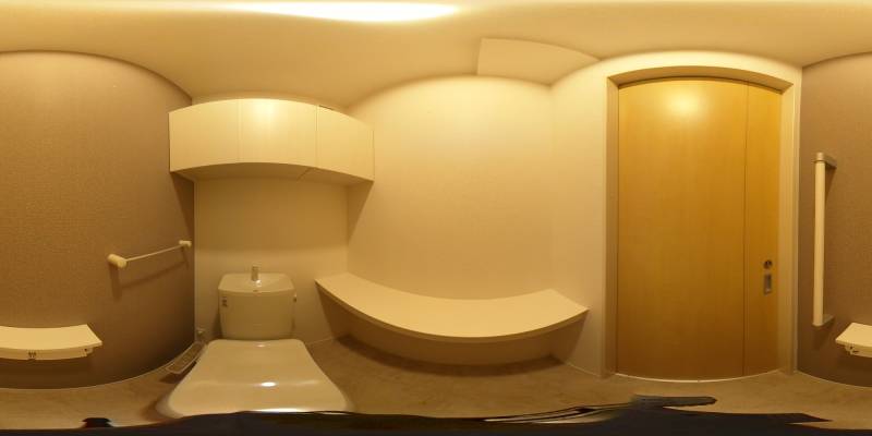 パノラマ画像トイレ