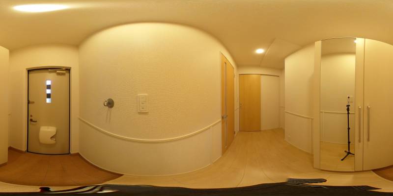 パノラマ画像玄関