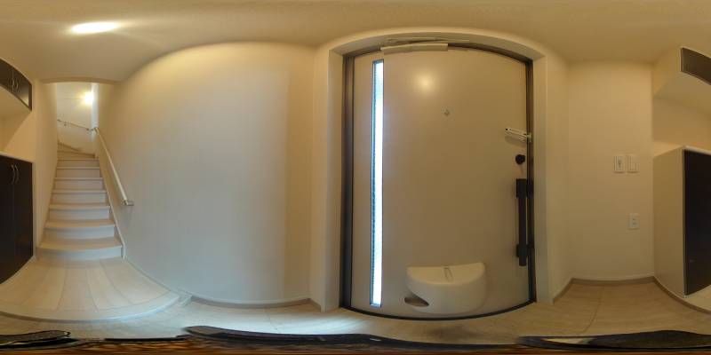 パノラマ画像玄関