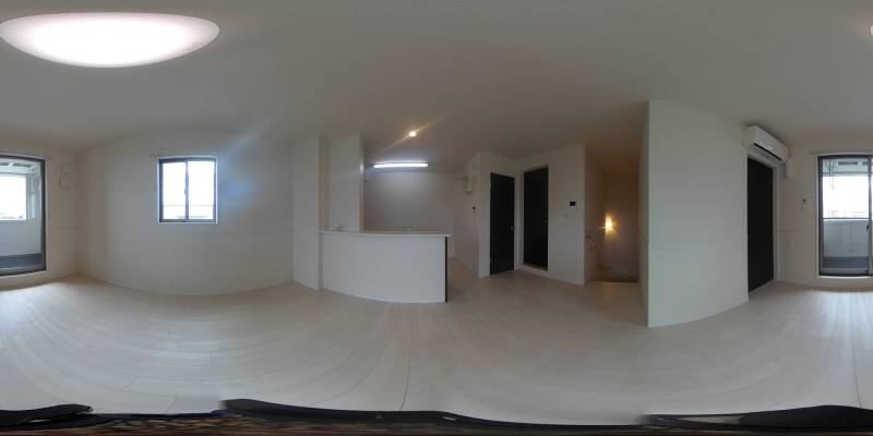 パノラマ画像リビング