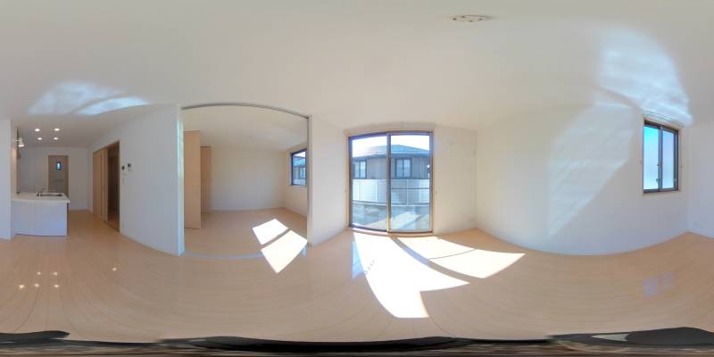 パノラマ画像リビング