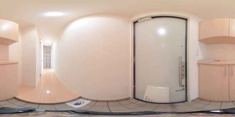 パノラマ画像玄関